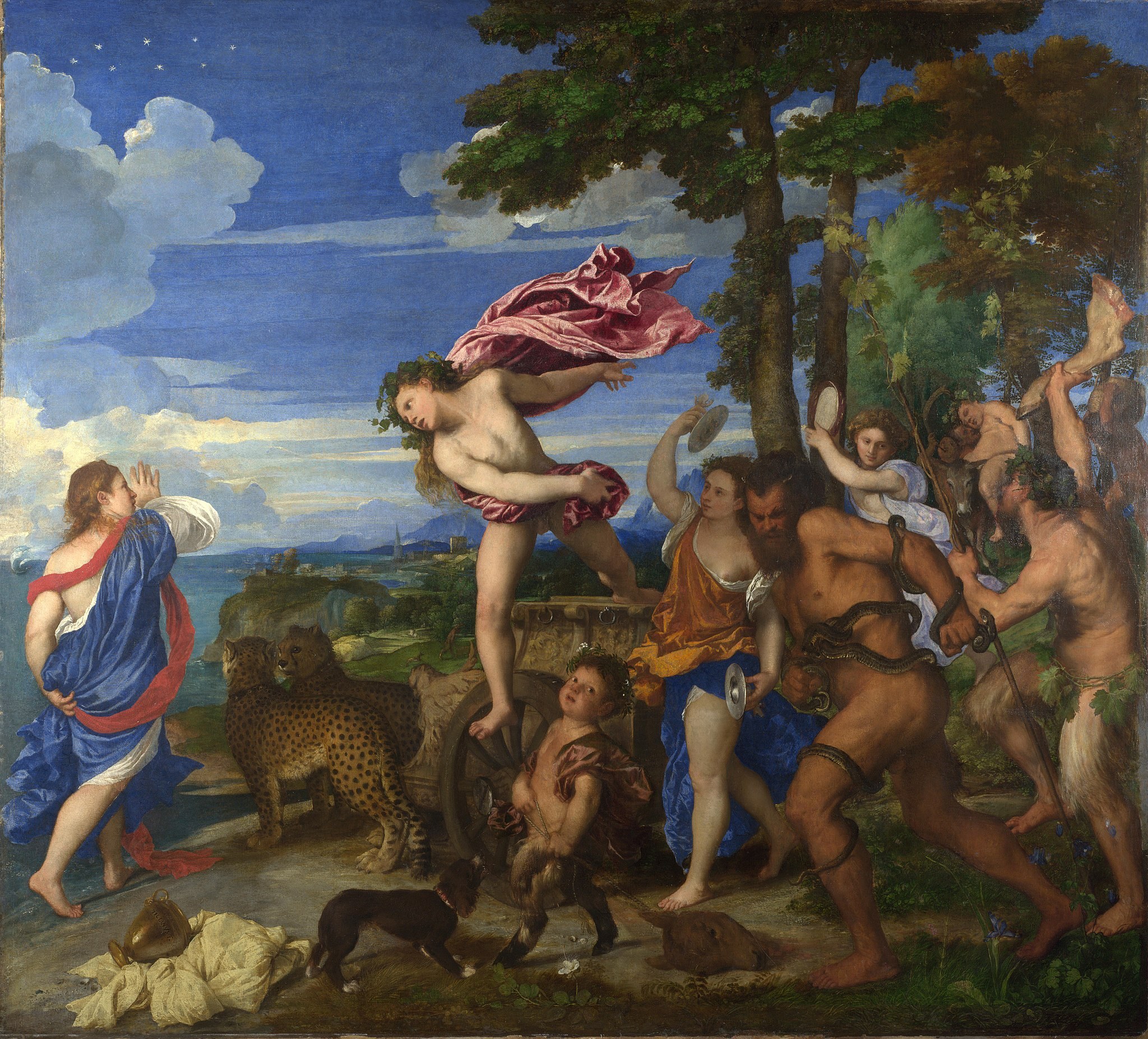 2048px Titian Bacchus and Ariadne